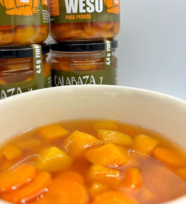 Pumpkin and Carrot in Bone Broth