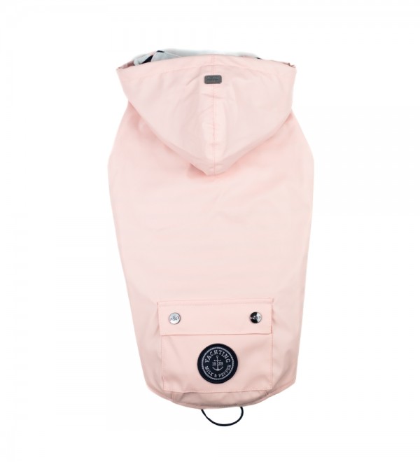 Impermeable Perro Mediano - Tribord Rosa Impermeable Perro Mediano - Tribord Rosa