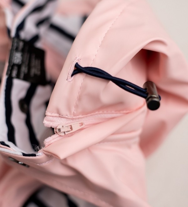 Waterproof Medium Dog Coat - Tribord Pink
