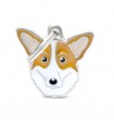 Chapa Identificativa Friends Corgi