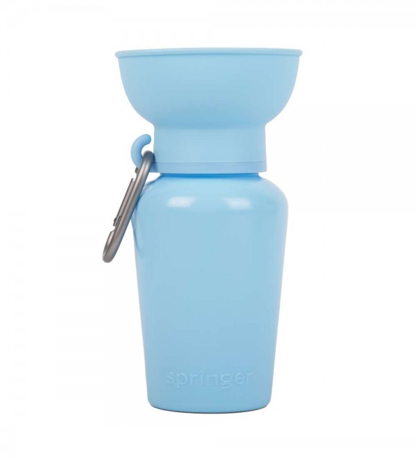 Blue Flip Water Bottle