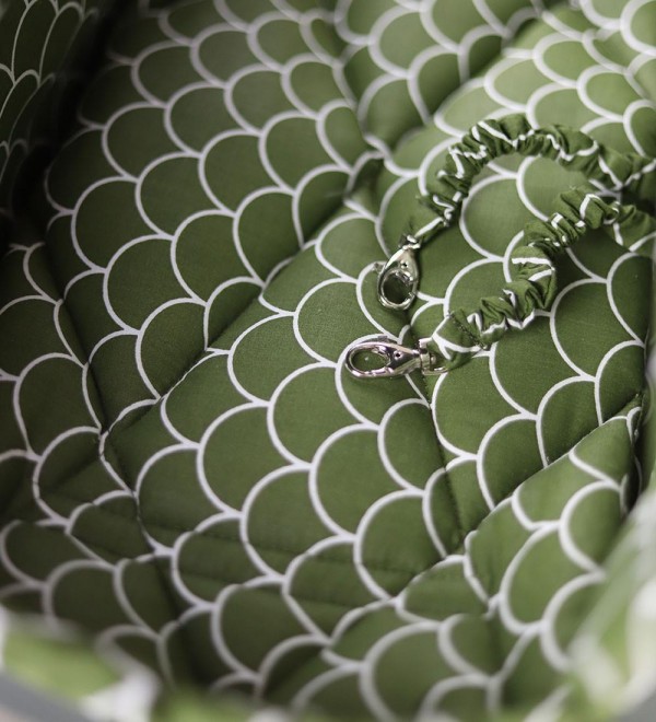 Elizabeth Green Dog Bag