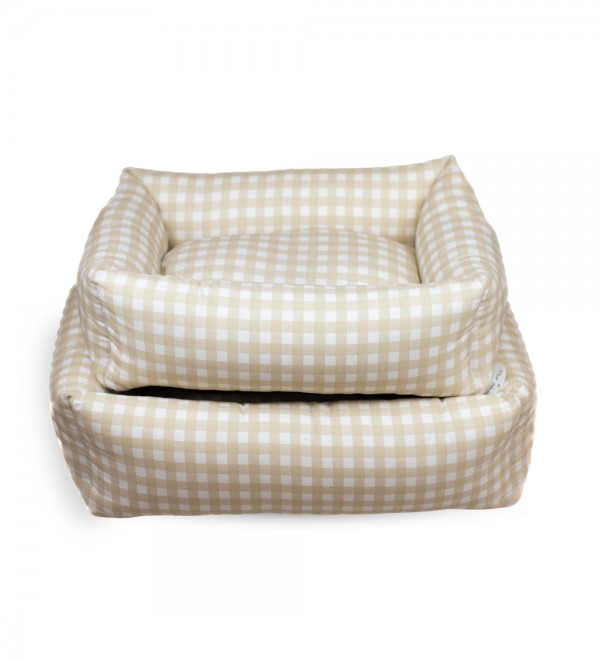 Vicky Beige Dog Bed