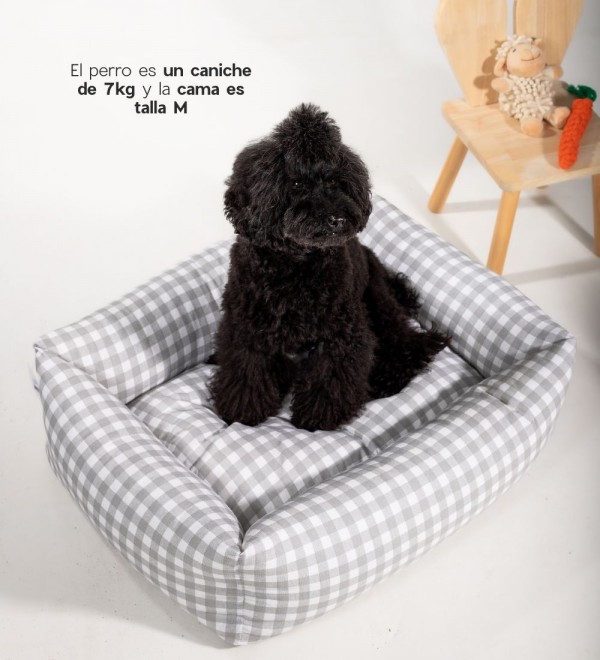 Vicky Beige Dog Bed