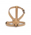 Leather Dog Harness - Vanilla Cloud