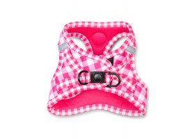 Arnés Body Vichy Rosa