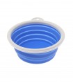 Foldable dog water and food bowl - Travel Blue