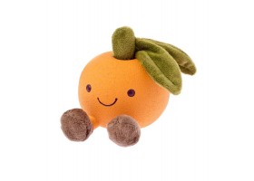 Orange Rubber and Plush Toy