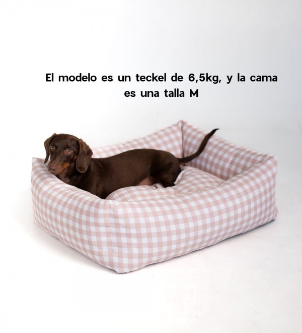 Dog Bed Vicky Pink