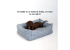 Dog Bed Vicky Blue