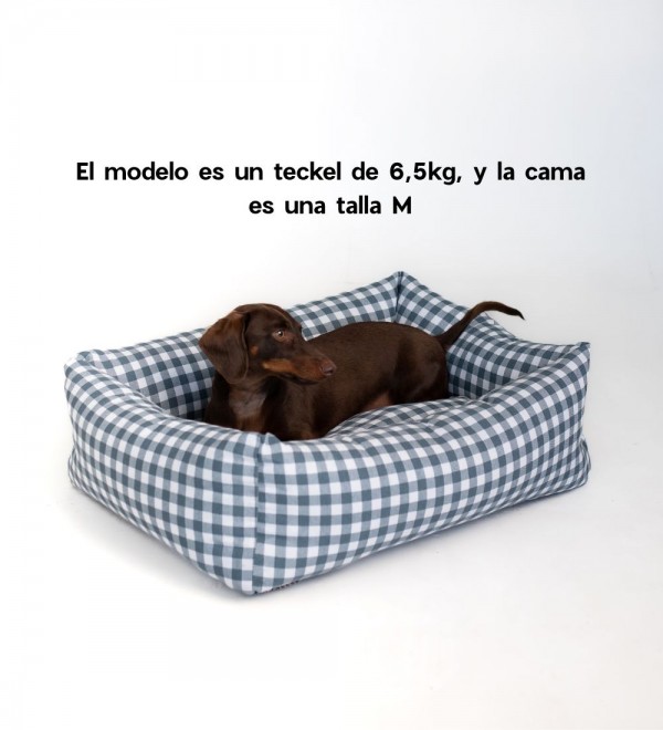 Dog Bed Vicky Blue