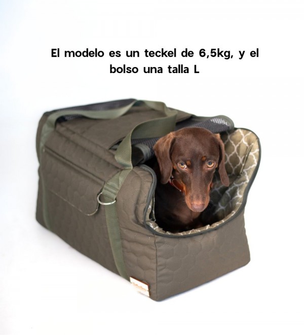 Elizabeth Green Dog Bag