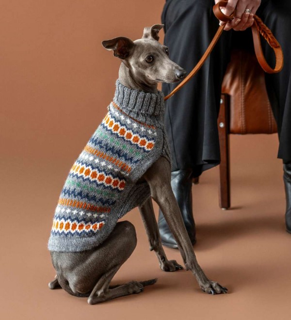 Grey Hexagon Dog Jersey