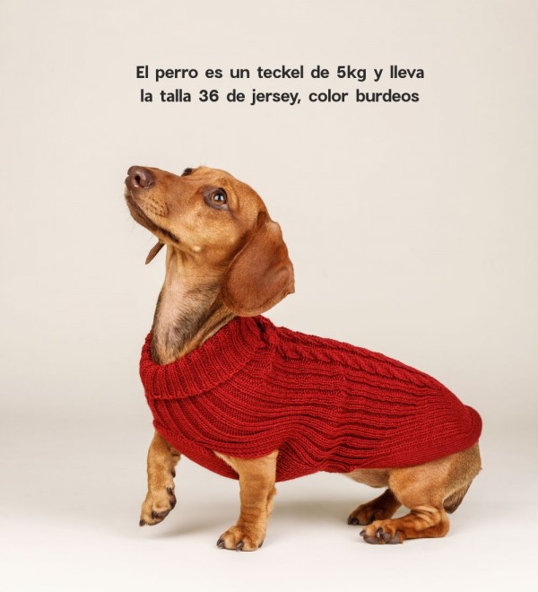 Jersey Para Perro Trenzado Negro