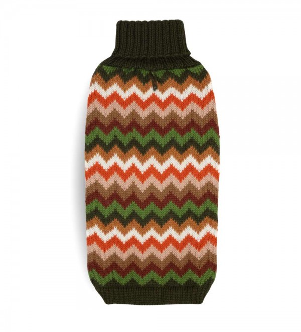 Forest Chevron Dog Jersey