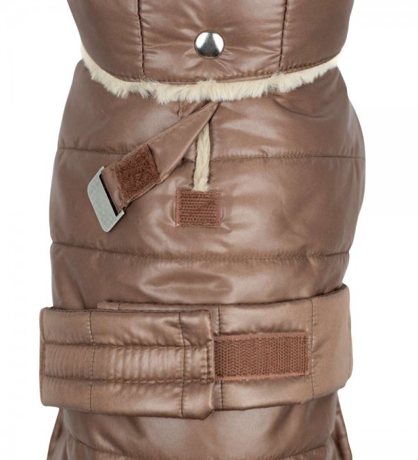 Brown Puffer Coat for Dogs