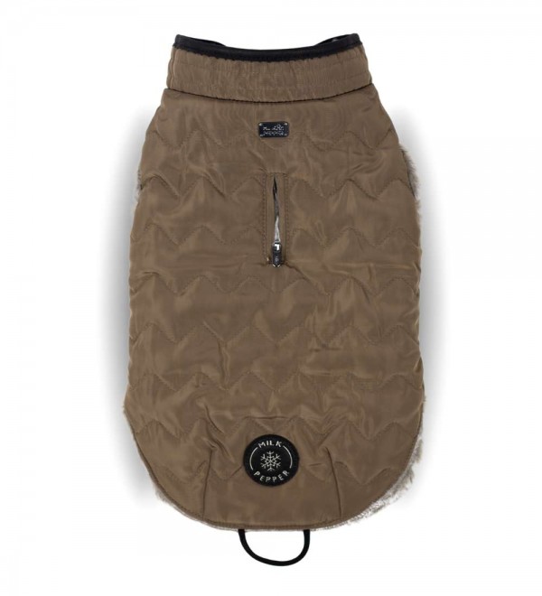 Leopold reversible dog coat