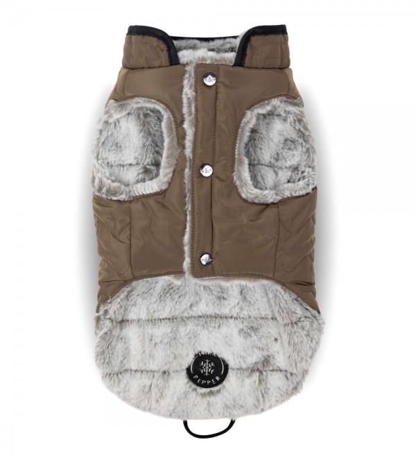 Abrigo para perro reversible Leopold