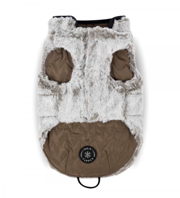 Leopold reversible dog coat