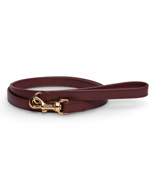 Leather Burgundy Strap