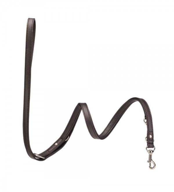 Correa Multiposición Movie Marrón (Metal Plateado)