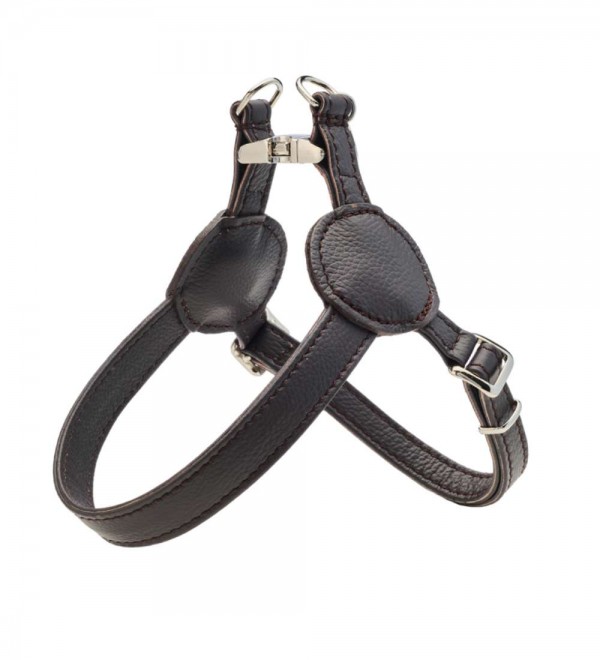 Arnés Movie Marrón (Metal Plateado)