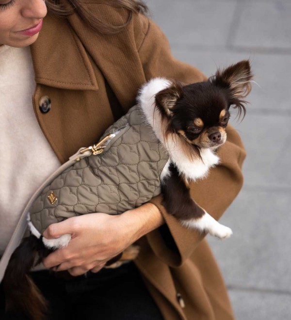 Abrigo para perro reversible Candice