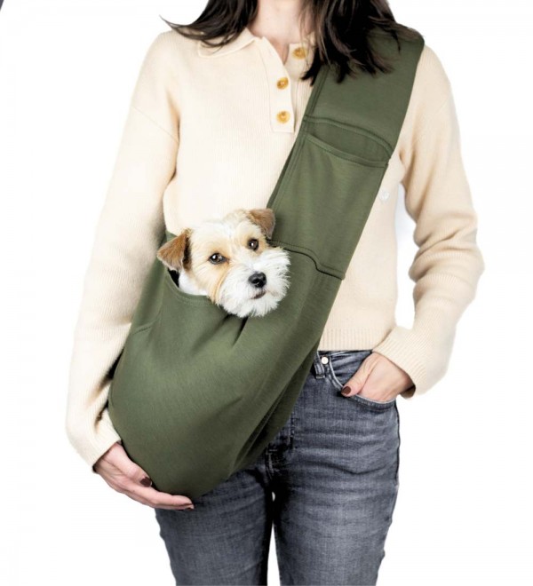 Bandolera para perros - Wallaby Verde Kaki