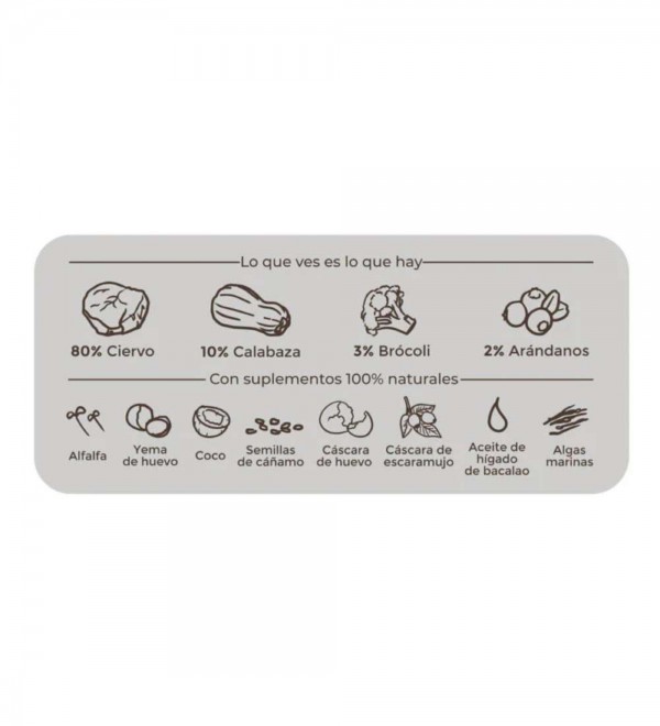 Menú Ambrosía de Ciervo