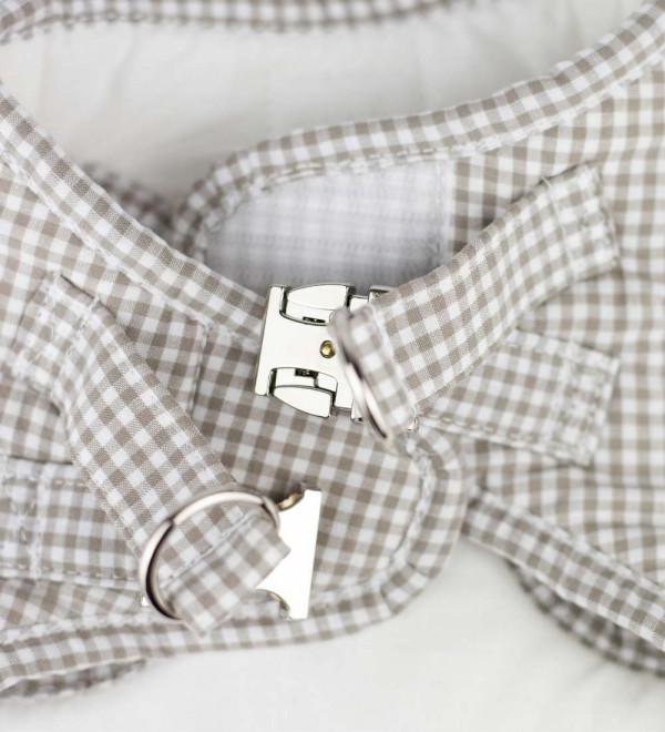 Arnés Body Vichy Beige