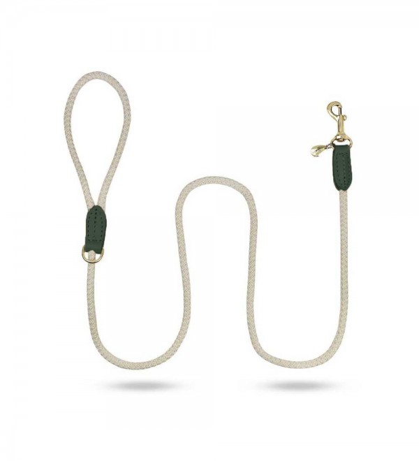 Leash Dark Green Cotton