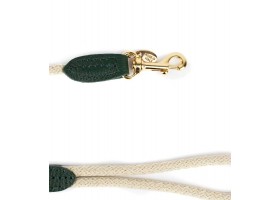 Leash Dark Green Cotton