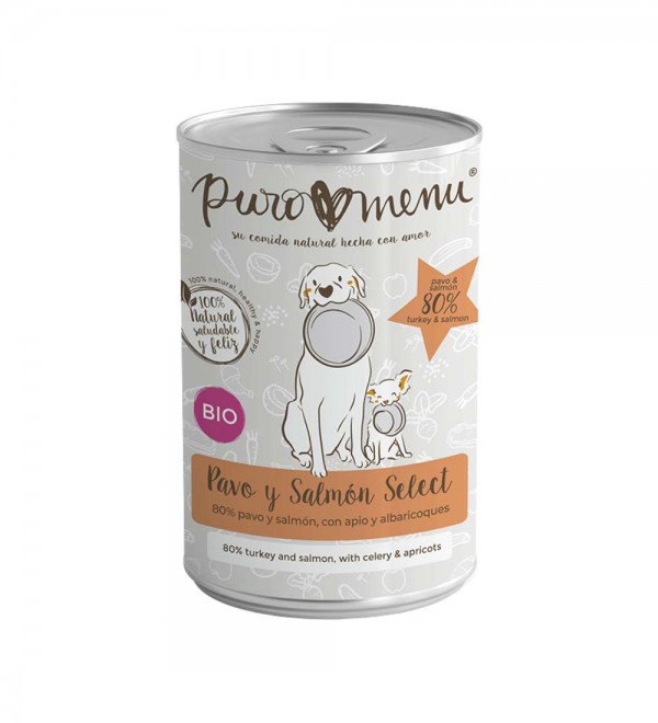 Menu Turkey and Salmon Select BIO