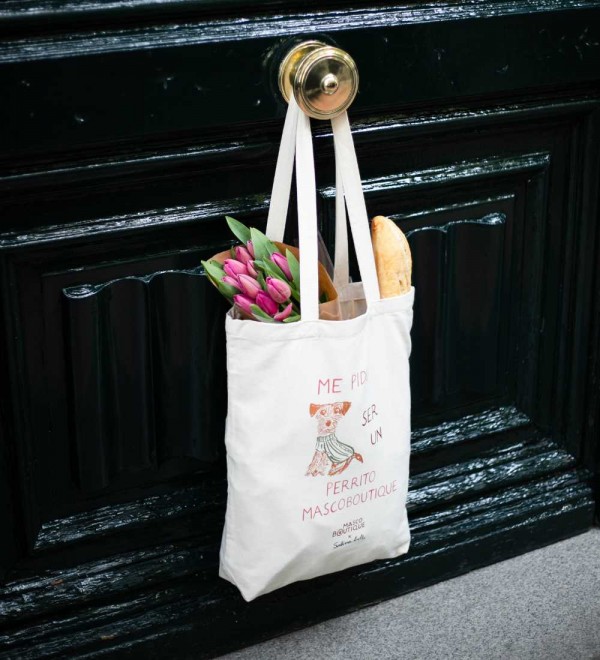 Tote Bag - "I want to be a Mascoboutique puppy"