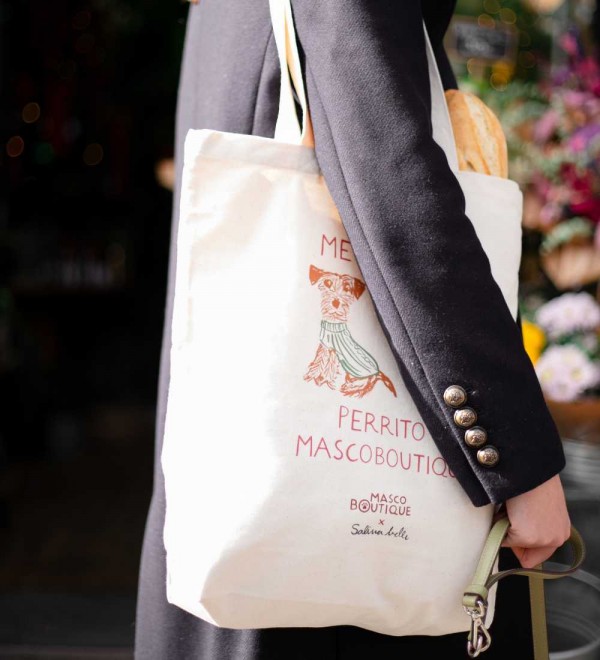 Tote Bag - "I want to be a Mascoboutique puppy"