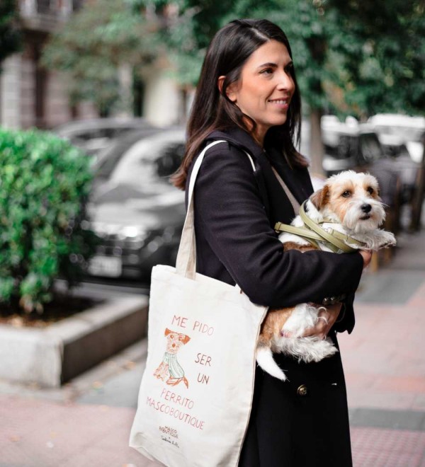 Tote Bag - "I want to be a Mascoboutique puppy"
