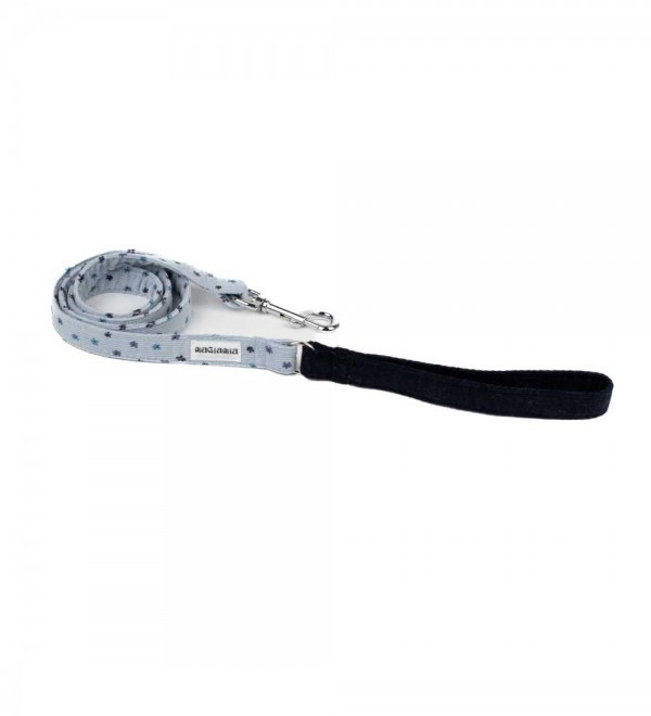 Leash Pana Blue Flowers