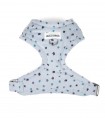 Adjustable Harness Blue Flower Corduroy