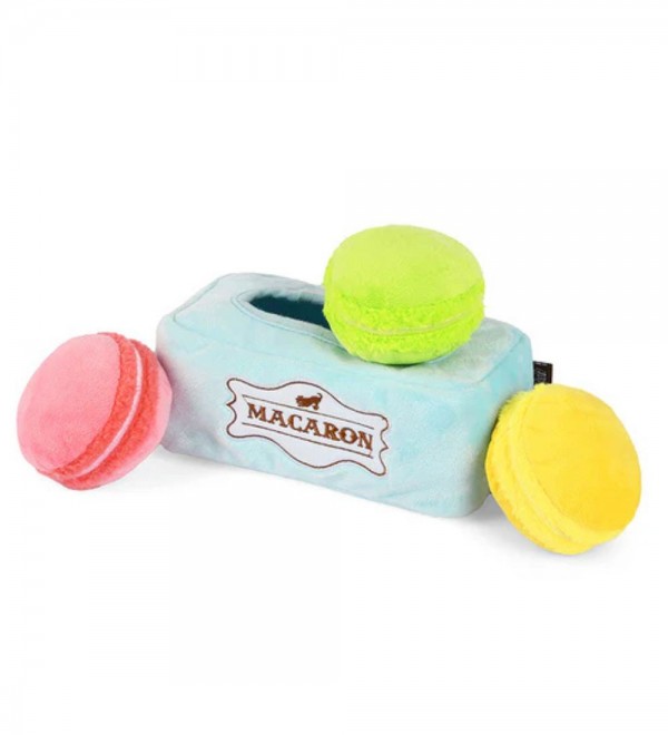 Macaron Dog Toy