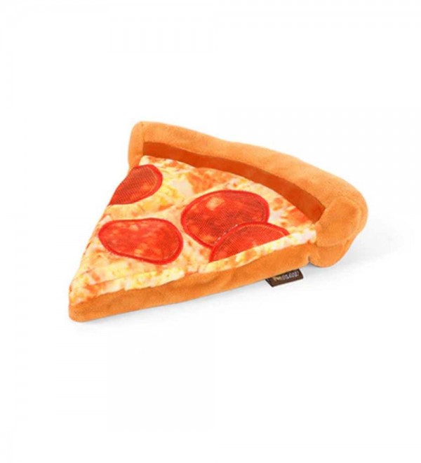 Plush toy for dogs Pizza