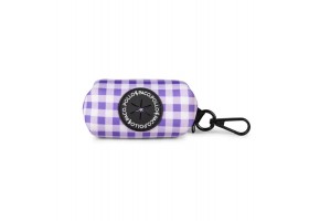 Purple Vichy Bag Holder
