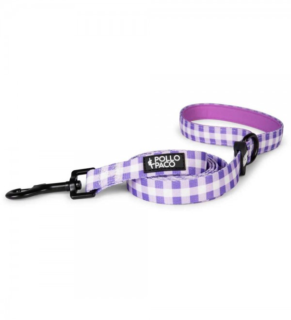 Leash Vichy Purple