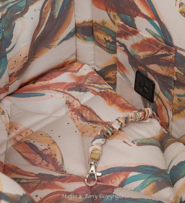 Katherine's dog bag