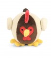 Plush Rooster Dog Toy