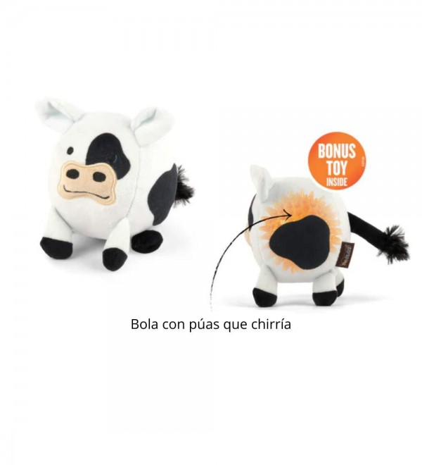 Peluche Para Perros Vaca