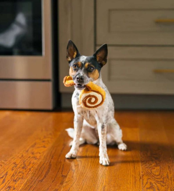 Plush Toy for Dogs Cinnamon Roll