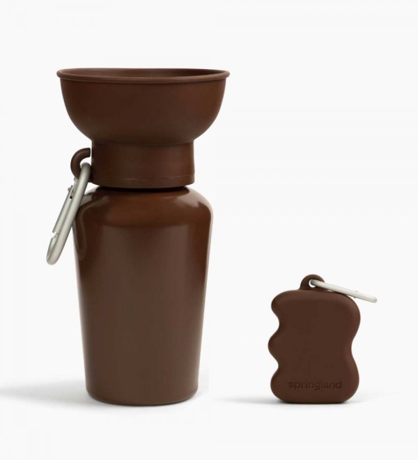 Flip Brown Water Bottle