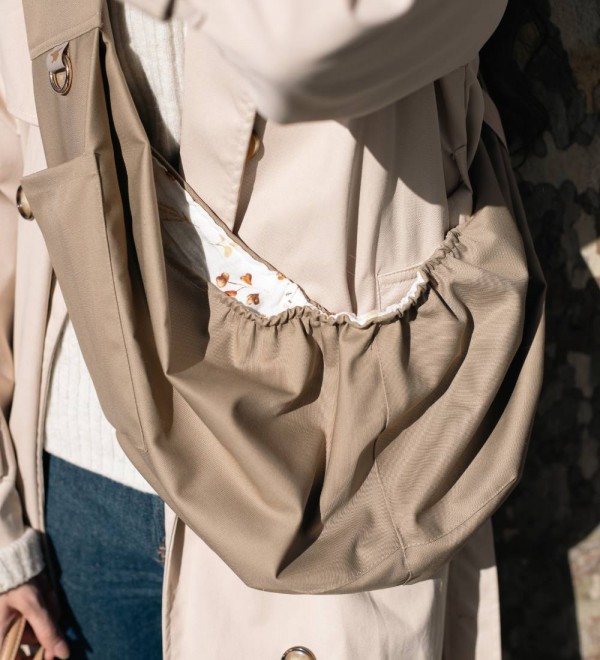 Bandolera Trench Beige
