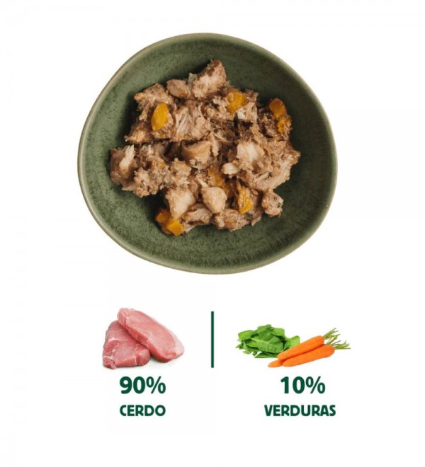 Lata para perros Filosofía BARF - Cerdo