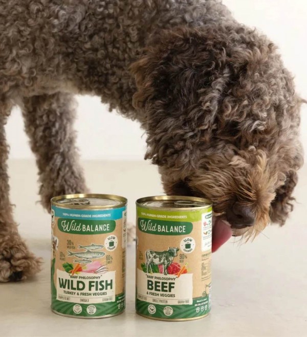 Lata para perros Filosofía BARF - Ternera